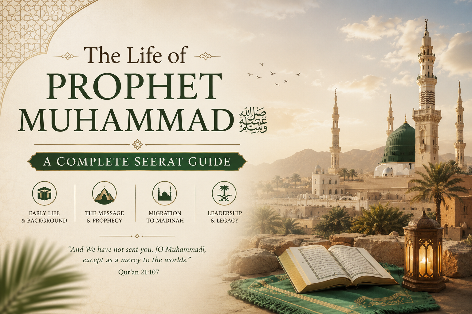 Seerah of Prophet Muhammad ﷺ complete life guide