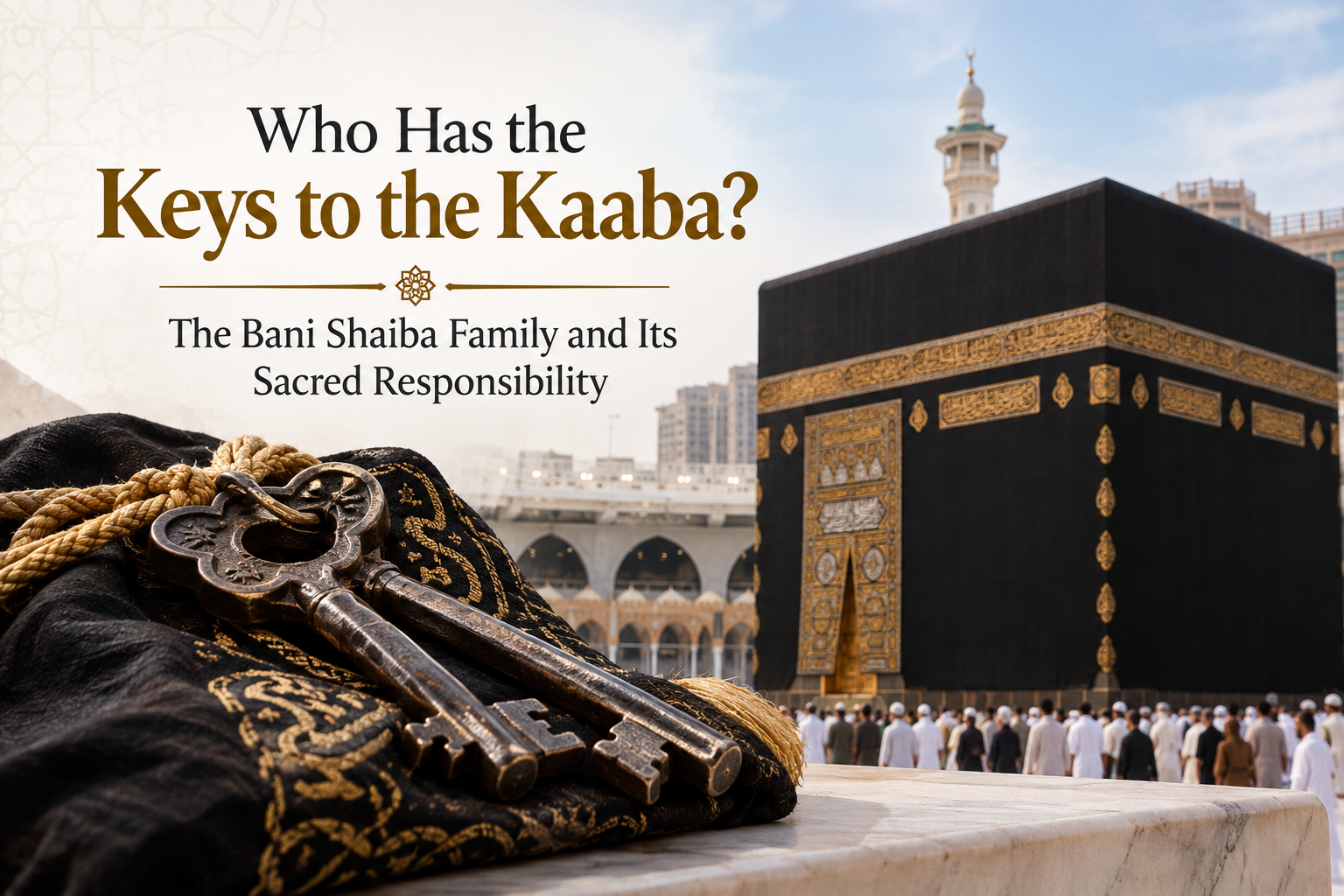 Who has the keys to the Kaaba – Bani Shaiba family and the Holy Kaaba